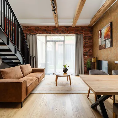 公寓 Loft With Patio & Parking - Nusle Brewery